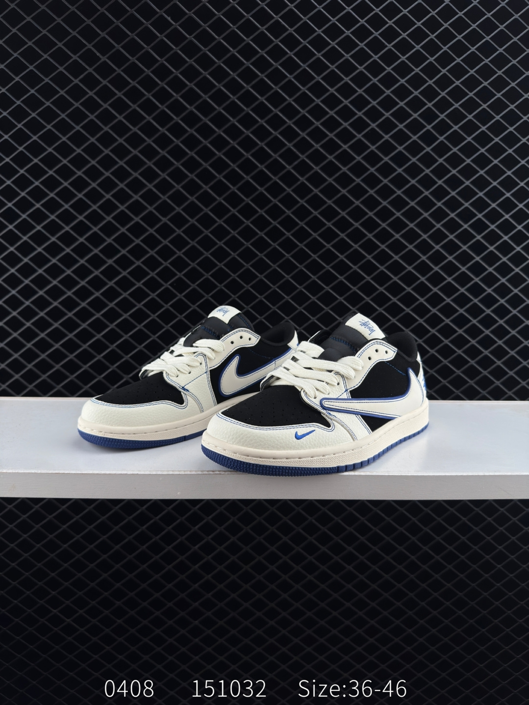 TS x Air Jordan AJ1 Low x Supreme